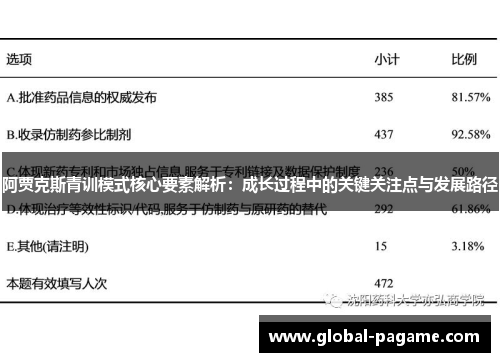 阿贾克斯青训模式核心要素解析：成长过程中的关键关注点与发展路径