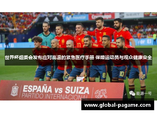世界杯组委会发布应对高温的紧急医疗手册 保障运动员与观众健康安全